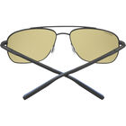 TELLARO, Matte Black with Blue Inside Temple Tips-Mineral Polarized 555nm Blue Cat 2 to 3, hi-res image number null